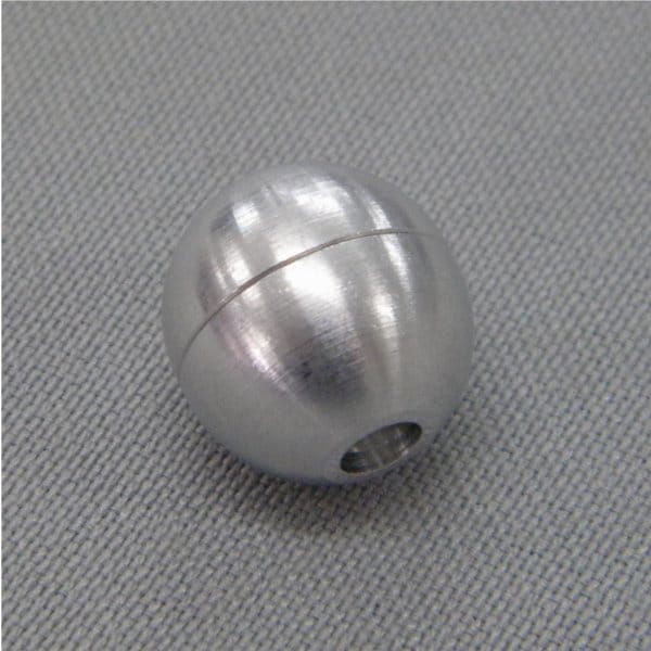 Łącznik sznurka aluminium kulka