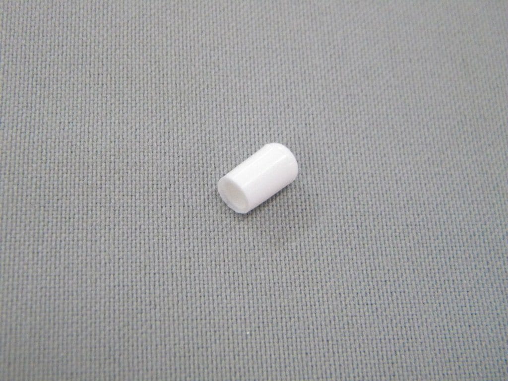Zaślepka do pręta białego z włókna szklanego 6mm